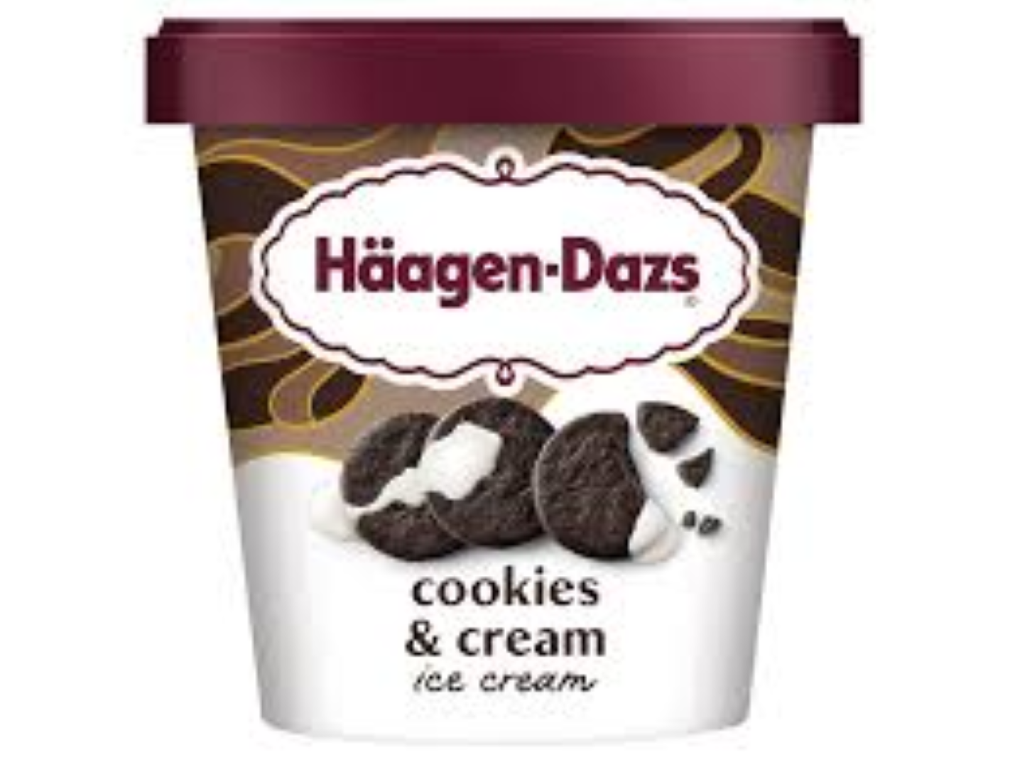 HAAGEN-DAZS COOKIES & CREAM 500ML